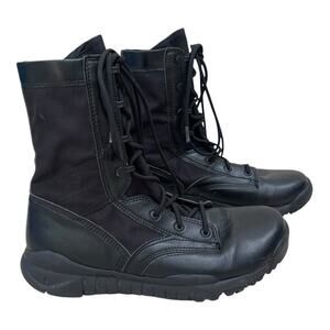 Black Leather Nike First Generation SFB Tactical Combat Boots Men’s 8